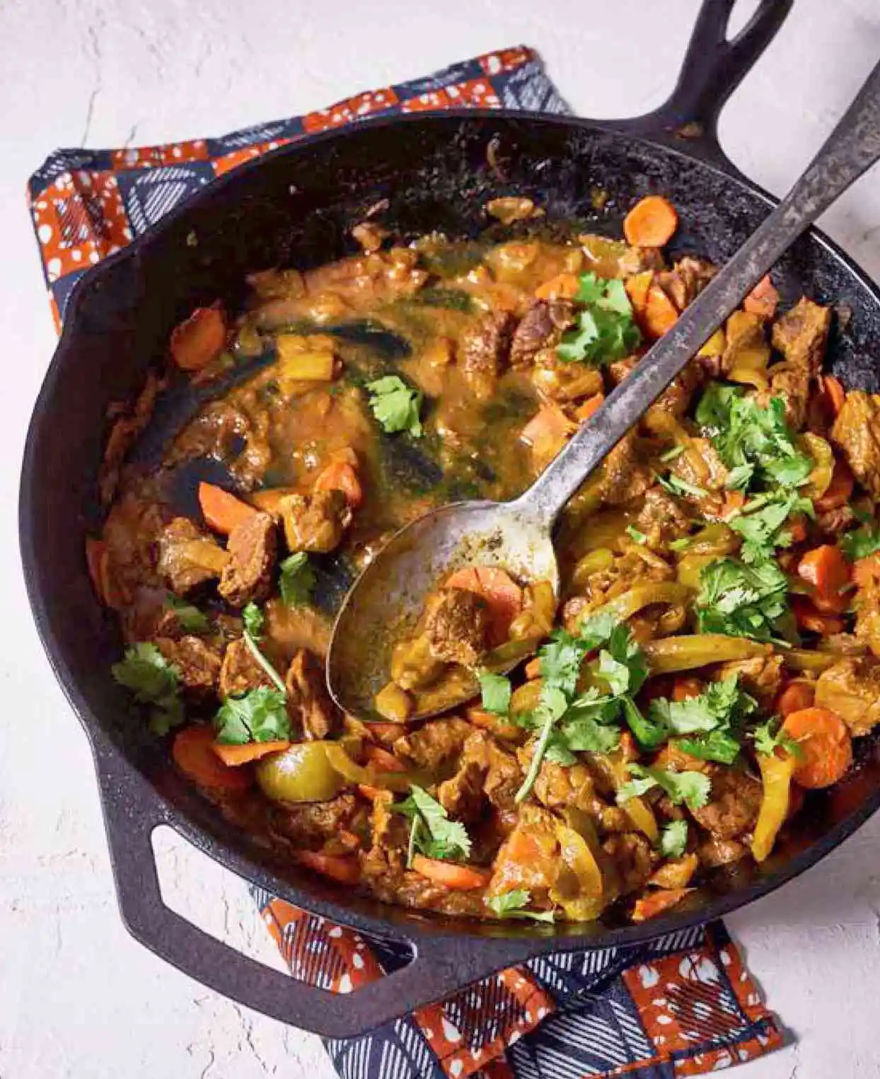 Somali Beef Suqqar at Zam Zam Restaurant in Calgary, AB